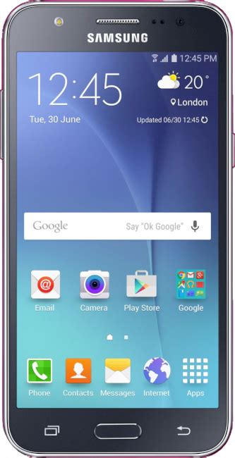 Samsung Galaxy J5 full device specifications .